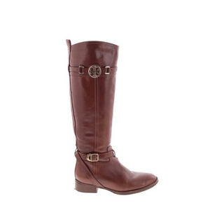Tory Burch Calista Brown Leather‎ Riding Boots
